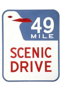 SF 49 Mile Scenic Drive Route Marker