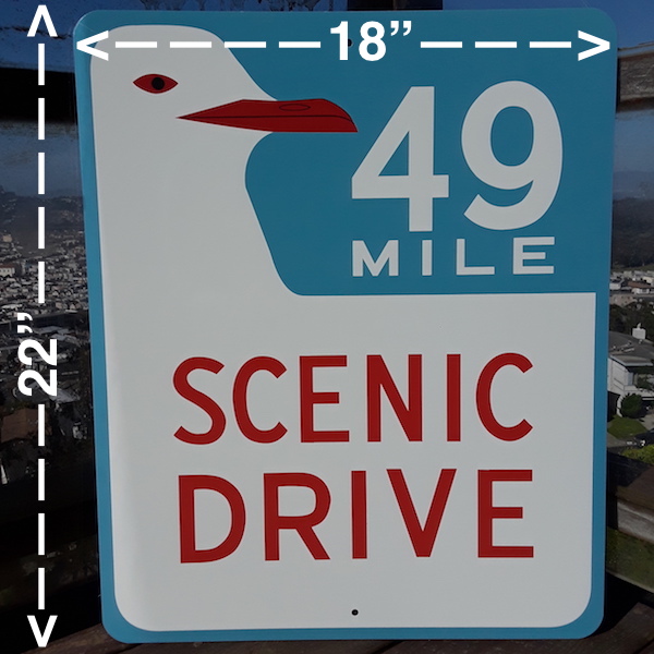 48 Mile Drive Street Sign for sale