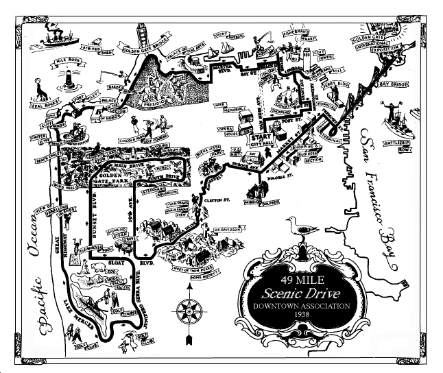 1938_MAP-49 Mile Scenic Drive